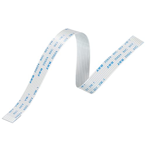 MECCANIXITY Flexible Flat Cable Extension Ribbon Cables 8 Pins 1.0mm