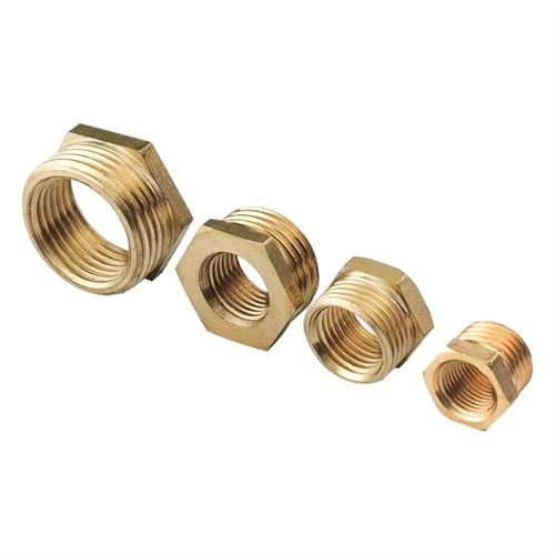 Casquillo hexagonal reductor para adaptar pasos de tubería de combustible y agua 5