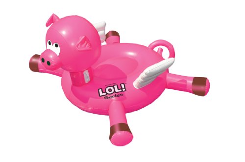 Swimline 90266 Inflatable LOL Series Flying Pig