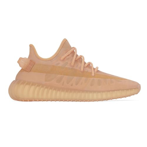 adidas Mens Yeezy Boost 350 V2 Lace Up Sneakers Shoes Casual - Orange...