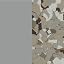 Medium Grey + Creekbed Paint Chip Color