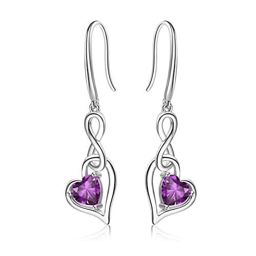 Boucles d'oreilles cœur infini le cadeau idéal de Noël et fête des mères
