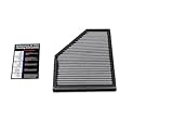 HPS Engine Drop-in Air Filter: High Performance, Premium, Washable, Replacement Car Air Filter: