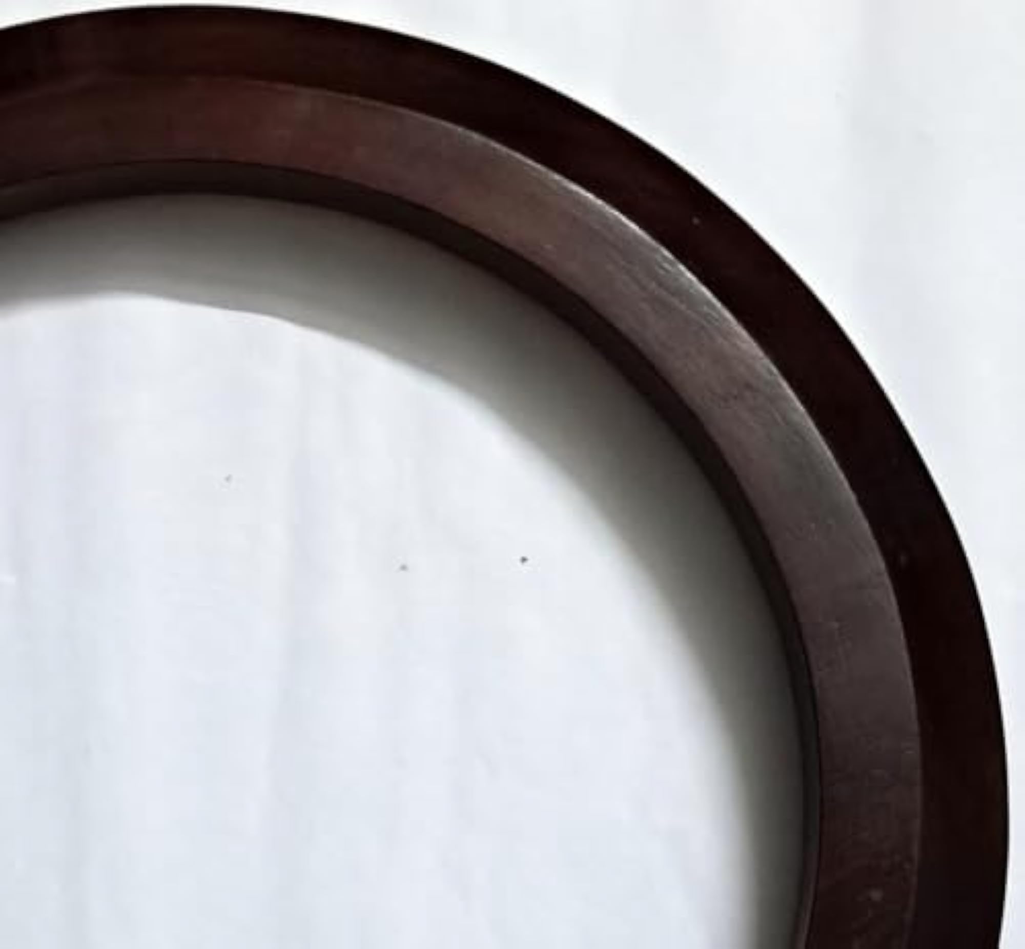 Handcrafted Circular Art & Mirror Frame