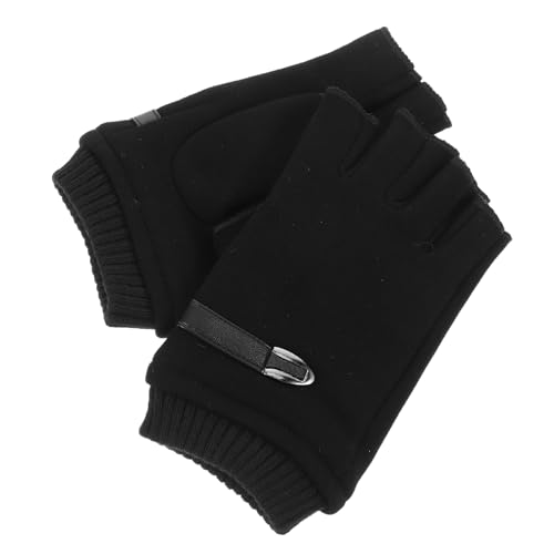 Totority 1par Guantes De Ciclismo Sin Dedos para Exteriores Transpirables y Antideslizantes Diseño De Dedo para Conducción y Pesca Unisex