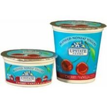 Upstate Niagara Coop Cherry Vanilla Rich and Creamy Yogurt, 8 Ounce -- 12 per case.
