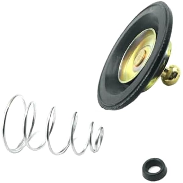 [Replacement] Zestaw 4 sztuk gaźnika gaźnik powietrza zawór odcinający sprężyny membranowe pasuje do HONDA CB400T GL500 GL1100 JLANZD