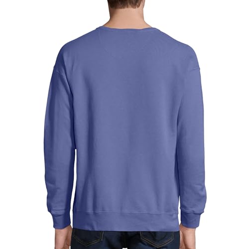 Image of Garment-Dyed Crewneck Sweatshirt by ComfortWash by Hanes