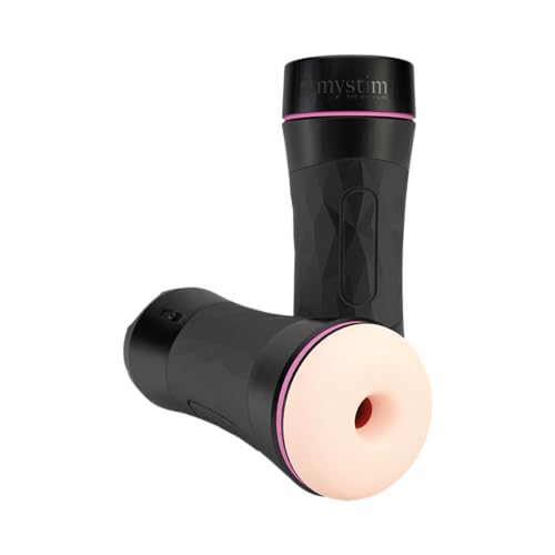 Masturbator Donut Mystim O Push Me sextoy masculin en silicone étanche ajustable