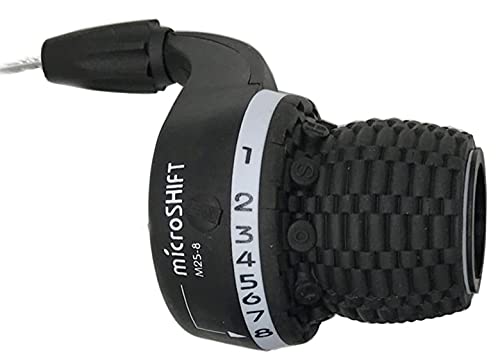 Microshift Mtb Bike Bicycle Twist Grip Gear Ms25-8 Shifters 3X8 Speed Dip Compatible For Shimano #TOP1