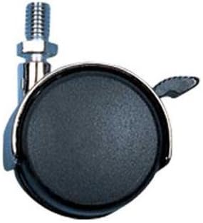 Nylon Locking Caster for Clothing Rack with Brake - Pack of 4