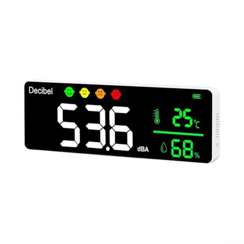 Moniteur de bruit mural pour bureau contre la pollution sonore