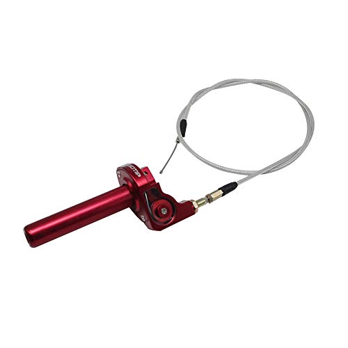 RuleaxAsi Corrida de 22mm CNC Alumínio Da Motocicleta Aperto Do Acelerador Twister Rápido com Cabo d