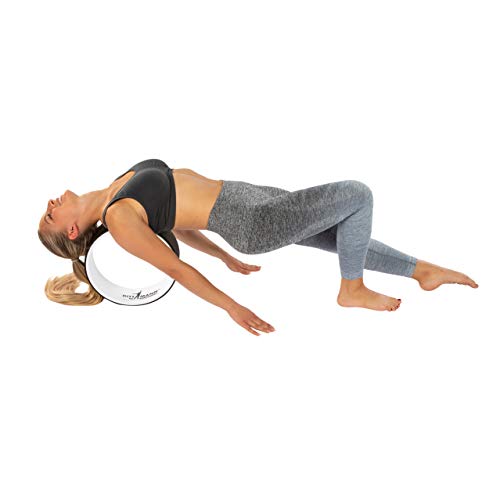 Dittmann Yoga-Rad Professional in Weiß für effektives Training