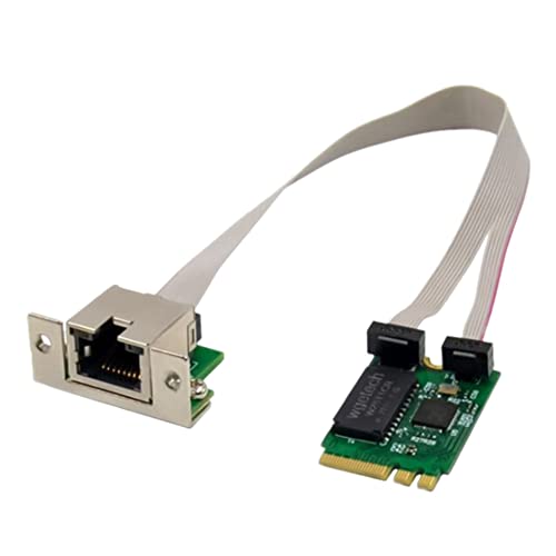 pizarra M.2 A+E 2.5G Ethernet Adapter 2.5G/1G/100M Multi-Gigabit M.2 Network Card 8125B