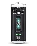 Rechargeable et vraiment portable pour les sessions et les concerts — La batterie Li-ion intégrée de 1900 mAh offre jusqu'à 10 heures de fonctionnement. Recharge via USB‑C (5 V) en environ 4 à 4,5 heures ; indicateur de batterie LED à plusieurs étapes et avertissement de batterie faible pour une utilisation fiable.