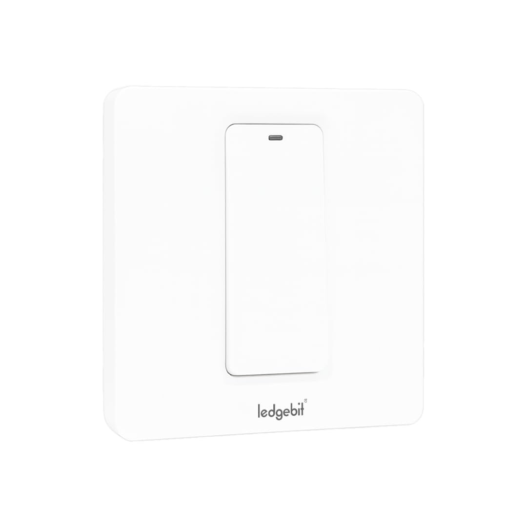 Ledgebit Eu Standard Electric Wall Smart Home Switch Wi-Fi Button Switch Smart Light Switch Interruptor Inteligente | 1 Gang-image-7