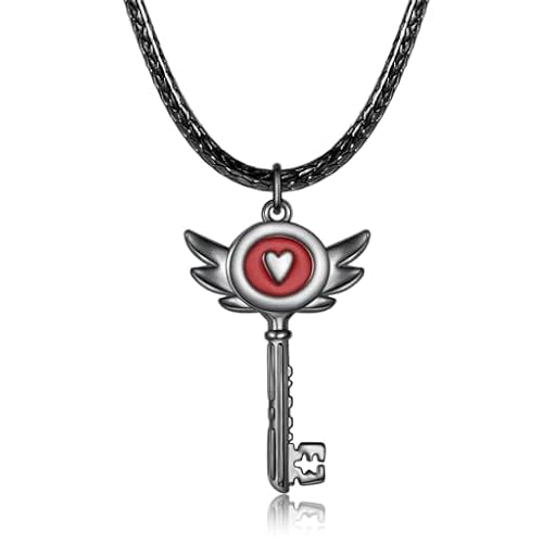 GAUEIOUR Collar con llave Alastor, accesorio de llave de amor de personaje de anime, colgante de juego de rol de niña, regalo de joyería con temática de anime (rojo), Plata esterlina, No es una piedra | Ya disponible en tu tienda friki favorita! En mundofriki.es! GAUEIOUR Collar con llave Alastor, accesorio de llave de amor de personaje de anime, colgante de juego de rol de niña, regalo de joyería con temática de anime (rojo), Plata esterlina, No es una piedra | Ya disponible en tu tienda friki favorita! En mundofriki.es!
