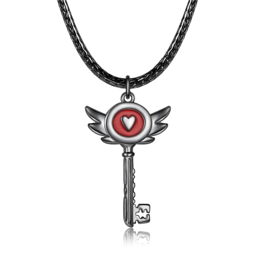 GAUEIOUR Collar con llave Alastor, accesorio de llave de amor de