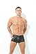Bodywear4you Herren Ouvert Boxershorts Leder Optik Wetlook sexy Unterwäsche, Dessous Reizwäsche für Männer, Clubwear Jockstraps Po offen Shorts Kunstleder (as3, alpha, xx_l, regular, regular, schwarz)