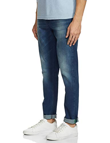 Image of United Colors of Benetton Men's Mid Rise Slim Casual Pants