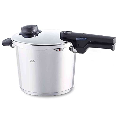 Fissler - Vitavit comfort - Olla a presión (6 litros, 22 cm) de acero inoxidable, 2 niveles de...