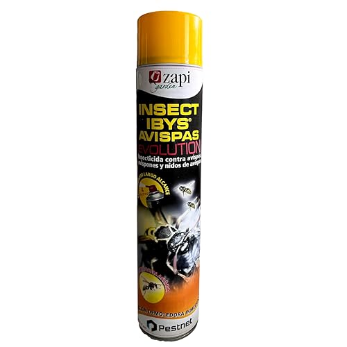 Insecticida ibys avispas evolution 750ml - Zapi. Insecticida contra avispas, avispones y nidos de avispas. Eficaz contra avispa asiatica. Accion demoledora inmediata.