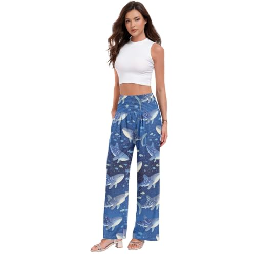 Pantalon de yoga femme Predator à taille smockée pour retrouver l'harmonie du corps