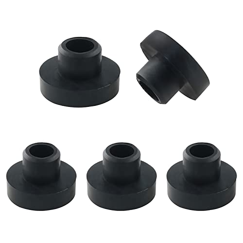 ZZLZX Kraftstofftankbuchse, 5 Stück Gummi-Kraftstofftank-Ösen, Generator-Kraftstofftülle für Stens Ersatzteil Toro 46-6560, Kraftstofftank-Buchsen-Tülle Cover
