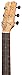 Cordoba Mini SM-CE Travel Acoustic-Electric Nylon String Guitar With Cordoba Gig Bag