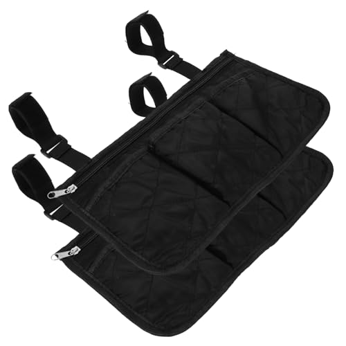 PAMINGONO 2個 車椅子用 ドバッグ 大容 耐久 車椅子 カー対応 納ポーチ 者向け 需品 用