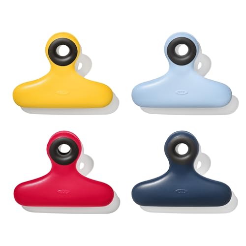 OXO Good Grips Clips magnéticos resistentes, Set de 4