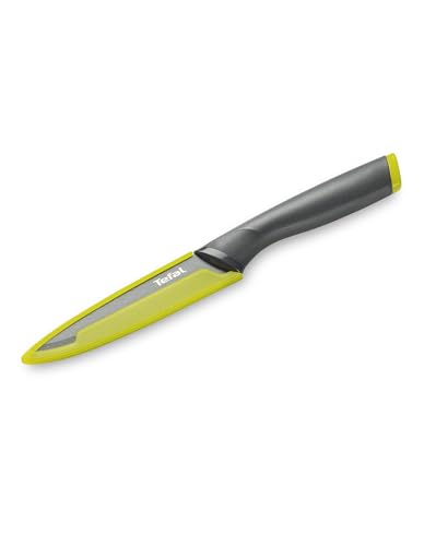 Tefal Fresh Kitchen Universalmesser 12 cm, Edelstahl, Anthrazit/Gelb, cm, 33 x 10 x 3.3 cm, 1 Einheiten