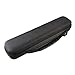 Hard Shell Fishing Rod Travel Case Storage Bag with Handle Fishing Pole Carrying Case Tackle Box Waterproof Oxford Cloth Material Protective Gear Organizer 34.5cm Black