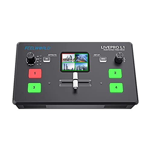 Commutateur vidéo 4 entrées HDMI FEELWORLD L1 pour production caméra