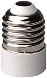 6pcs E26 E27 to E14 Adapter, E27 E26 to E14 Lamp Base Converter, ES to SES Reducer Screw LED Light Lamp Bulb Holder Adapter Converter(6pcs E26 to E14 Adapter)