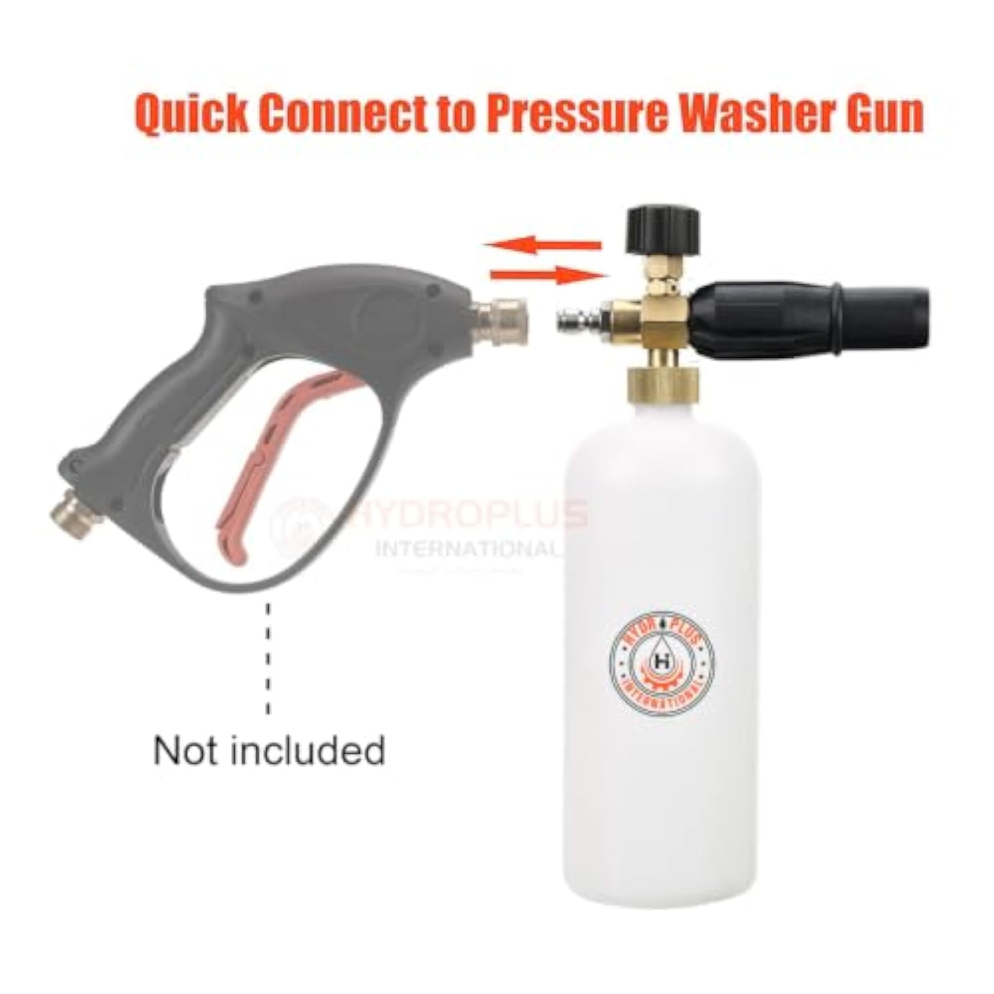 Snow Foam Lance Bottle for High Pressure Washer