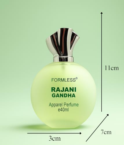 Image of Formless Rajani Gandha Fragrance 40ML Perfume for Men & Women | Long-Lasting Multi-Fragrance | Floral, Fruity & Sweet Scents | Unisex Premium Perfume for Everyday & Special Occasions