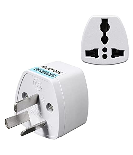 HKeCart Adapter US/UK/EU Universal Adapter to AU Power Wall Plug Charger Travel 3 pin Converter Universal 3Pin AU NZ Power Plug Adapter 3 pin Travel Plug US/UK/EU to AU/NZ Plug Converter (B09CV558MY) Amazon Price History, Amazon Price Tracker
