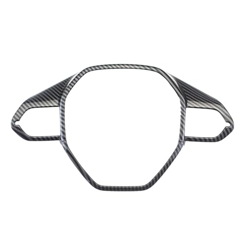 Cadre de volant pour Peugeot 208 masquer rayures inserts noirs