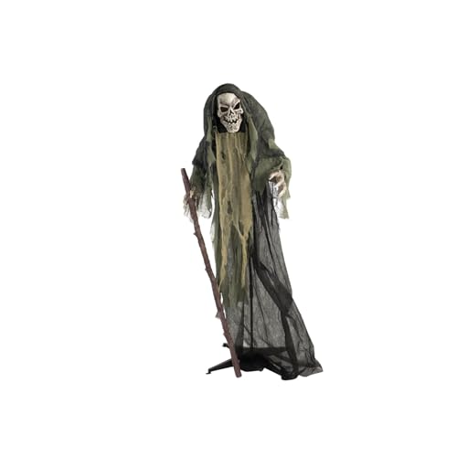 Haunted Hill Farm Life-Size Skeleton Reaper