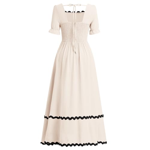 Robe de plage décontractée et fluide pour vacances d'été à la mer - 6