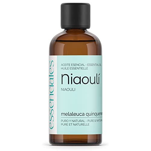 Essenciales - Huile essentielle de Niaouli (Melaleuca quinquenervia), 100 ml | 100% Pure et Naturel