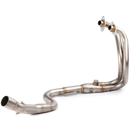 Tuyau d'échappement moto modifié flux de gaz optimisé lien central avant pour Z250 Z300