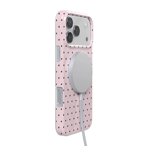 Casely iPhone 17 Pro Max Case | On the Dot | Pink & Brown Polka Dot | Compatible with MagSafe | Classic Ultra Slim Design by Casely - Used condition - Image 6