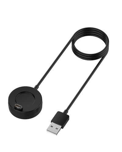 Garmin vivoactiv5 / Venu3 / Venu3S / tactix7 AMOLED/EPIX PRO 対応 スマートウォッチ 充電ケーブル 充電器 【HUKWIMO】 USB-Aコネクタ 携帯充電器 超高耐久 1m長さ 軽量 小さい 持