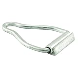 Prime-Line Products PL 14658 Spline Channel Bail Latch, Mill,(Pack of 25)