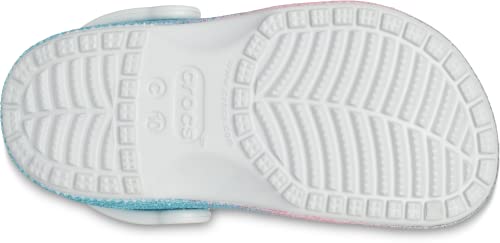 Image of Crocs Classic Shimmer /Multi Clog-(206992-0ZT)-9 Kids UK (C9)