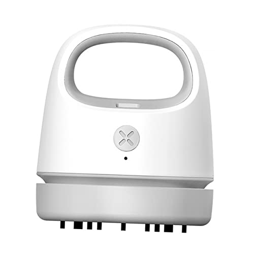 Levemolo Desktop Vacuum Cleaner Dust Collector Charging Portable for Crumbs Paper Pencil Shavings Made of Plastic for Home Office