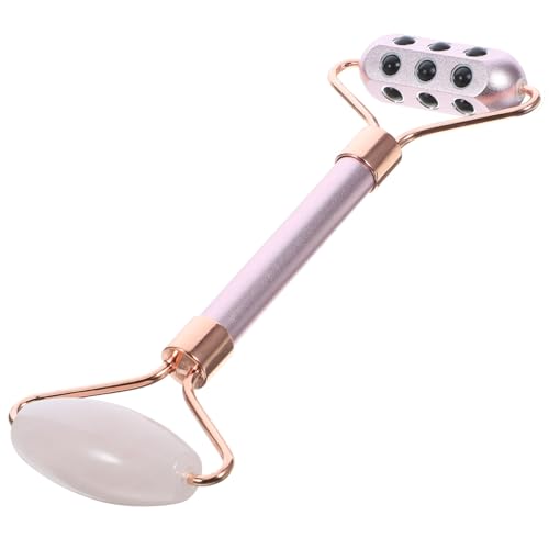 COOLHIYA High-end Alloy Facial Roller Massager with Negative Ions for